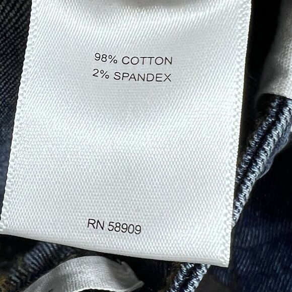 A Loves A Jeans Womens Size 25 Blue High Rise Extreme Flared Denim Jeans Pockets - Picture 14 of 15